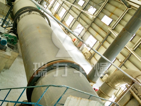 一水硫酸鋅回轉滾筒干燥機又一訂單(廣東韶關某有色金屬集團)